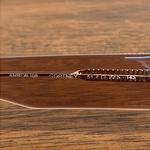 AMBUSH CORTNEY Rectangular-frame Sunglasses In Brown main image 9